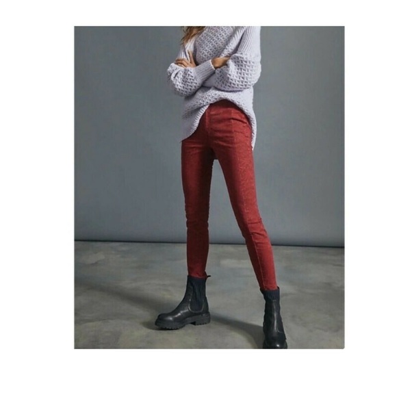 Anthropologie Pilcro High-Rise Denim Leggings - Picture 2 of 9